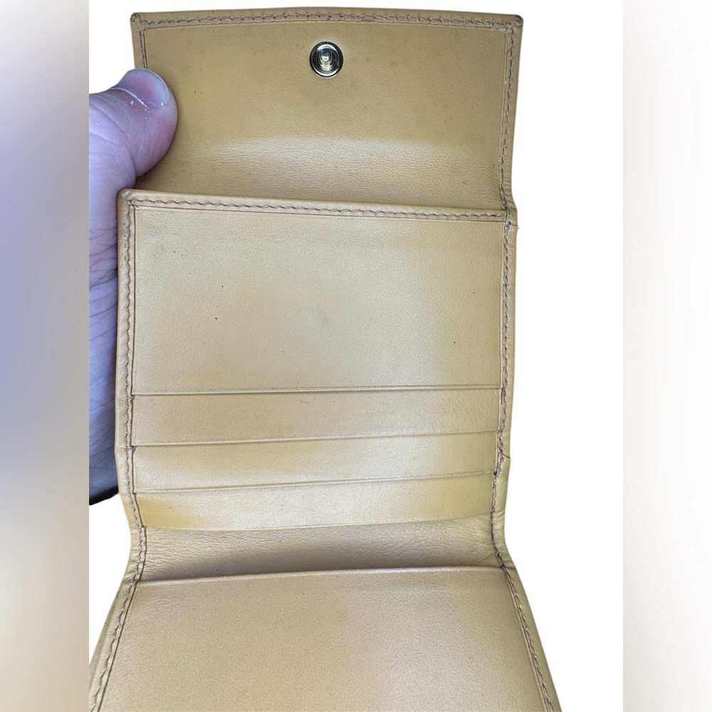 Celine Vintage Macadam Triomphe Kisslock Wallet with Box - Picture 9 of 17
